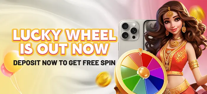 OK Win lucky wheel promotion banner